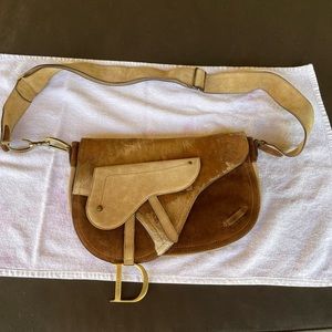Original Dior Saddle Bag with Strap